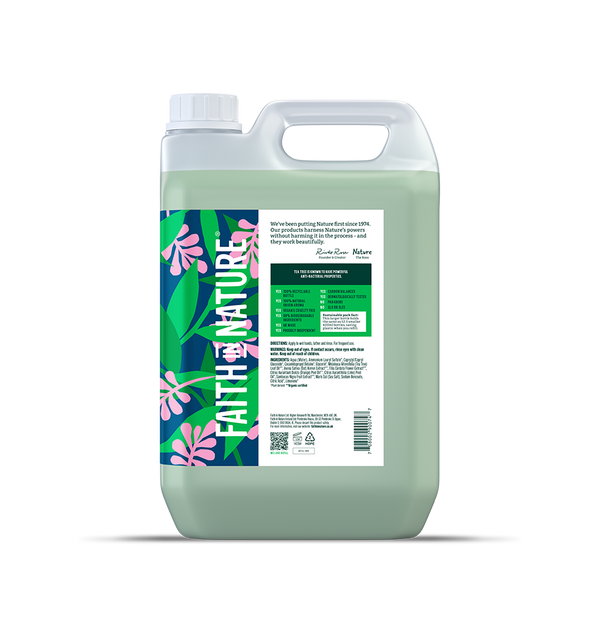 faith in nature Tea Tree Hand Wash - 5L