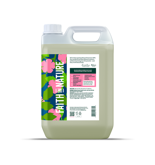 faith in nature Wild Rose Hand Wash - 5L