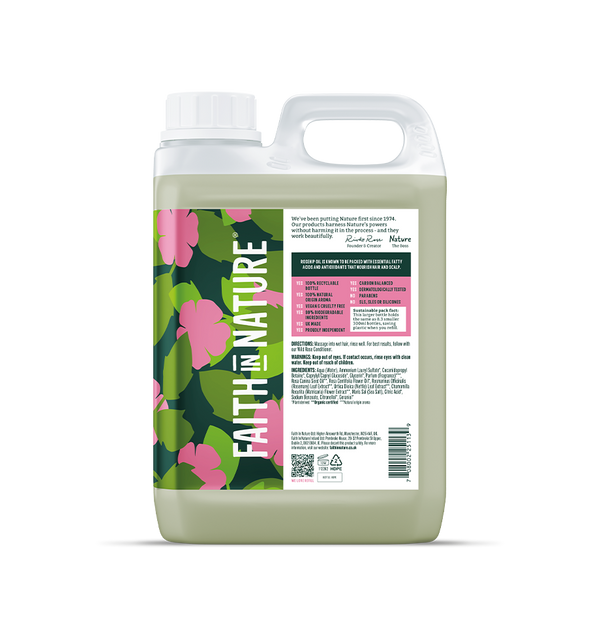 faith in nature Wild Rose Shampoo - 2.5L