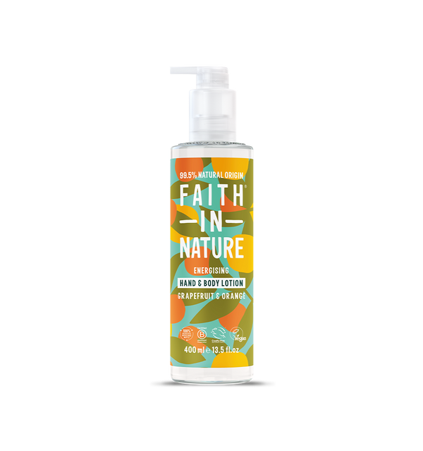 faith in nature Grapefruit & Orange Hand and Body Lotion - 400ml