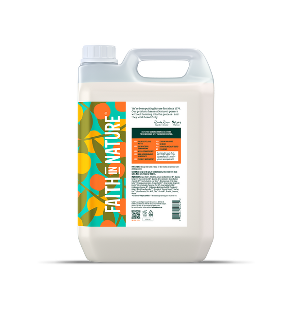 faith in nature Grapefruit & Orange Hand and Body Lotion - 5L