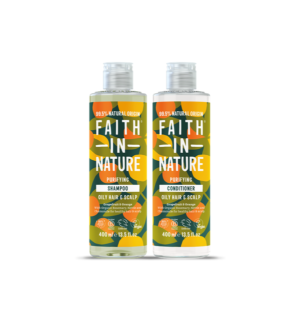faith in nature Grapefruit & Orange Shampoo & Conditioner Set