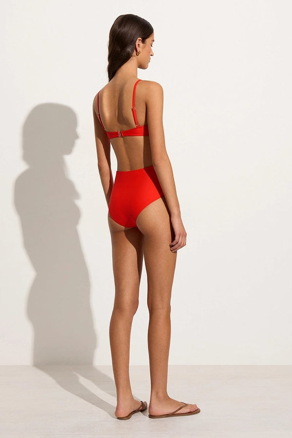 Faithfull The Brand Amira Bikini Top Salsa - Final Sale
