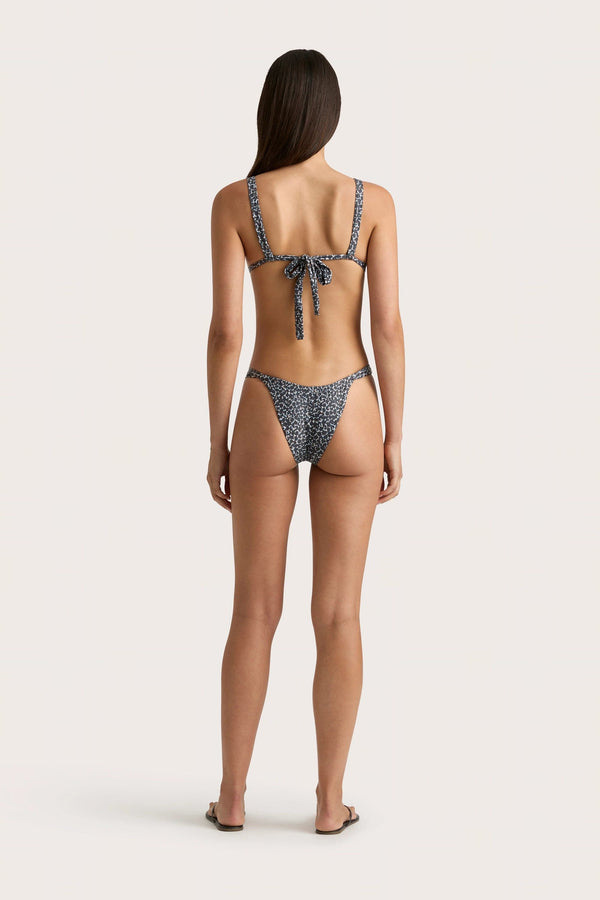 Faithfull The Brand Andez Bikini Bottom Amanylis Charred Navy - Final Sale