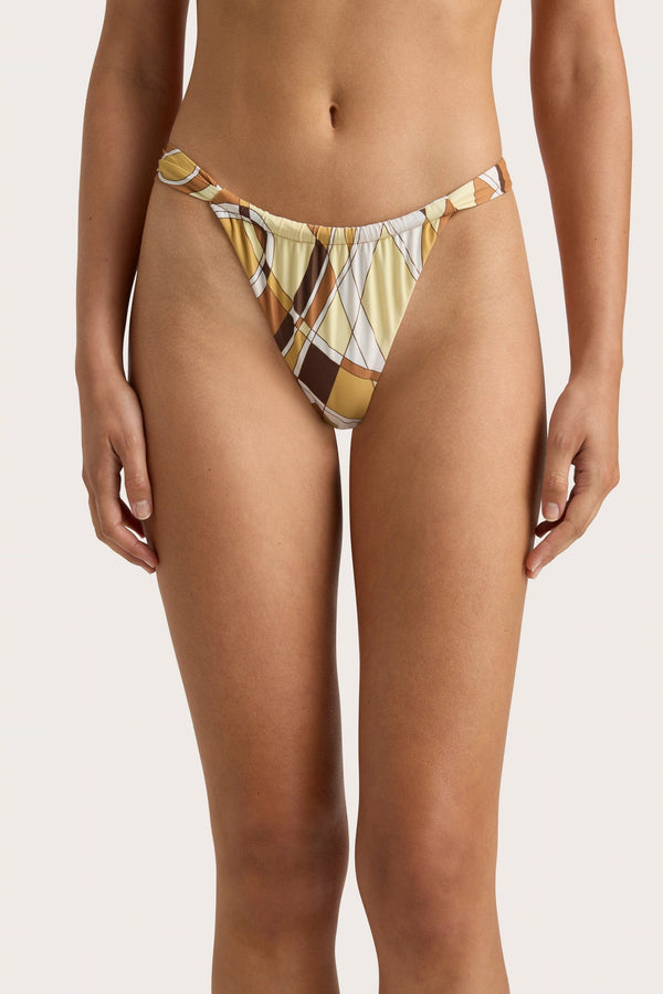Faithfull The Brand Andez Bikini Bottom Sassari Terracotta - Final Sale