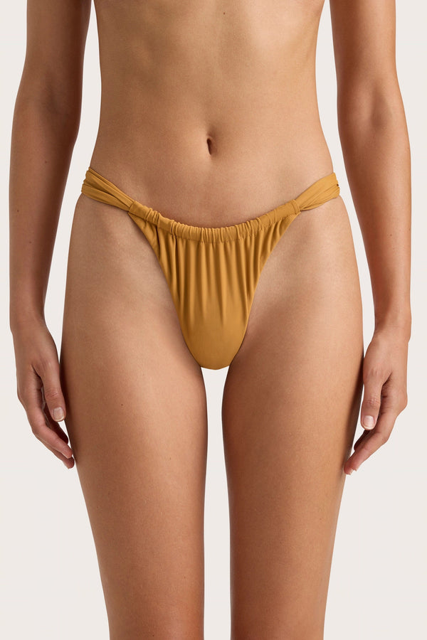 Faithfull The Brand Andez Bikini Bottom Terracotta - Final Sale