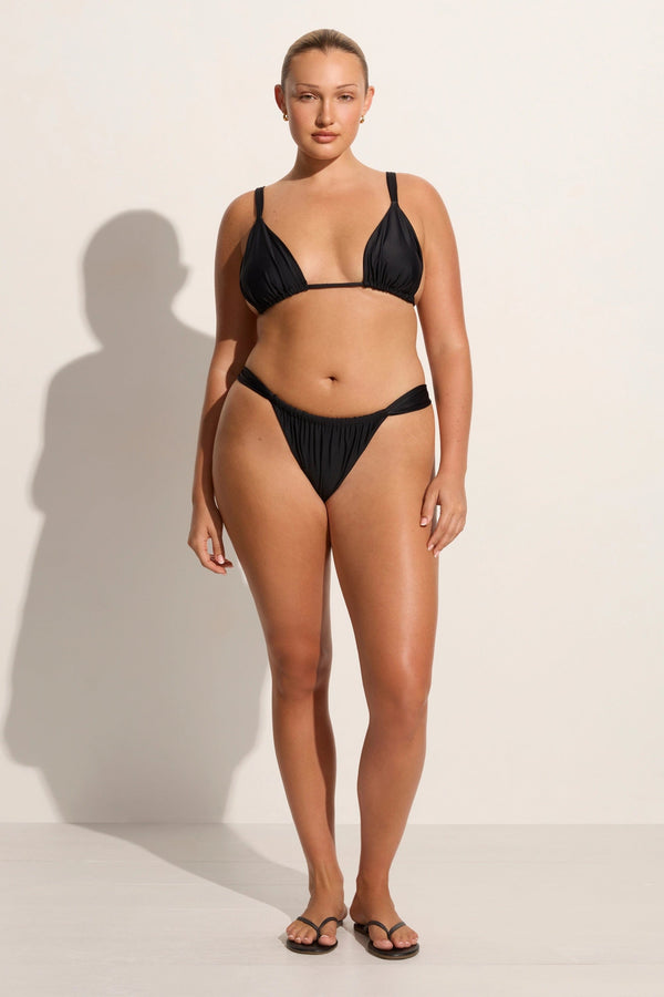 faithfull the brand Andez Bikini Bottoms Black - Final Sale