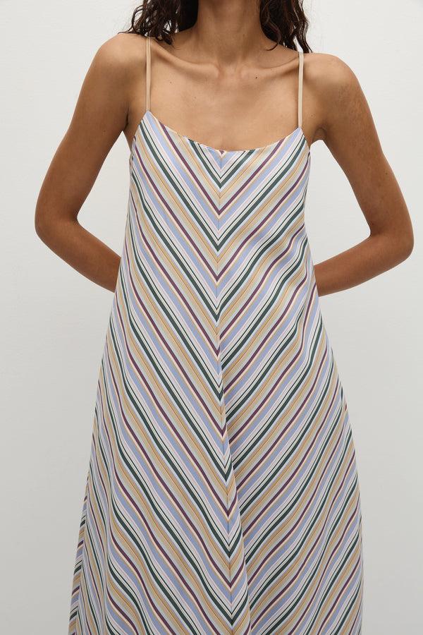 Faithfull The Brand Aniela Maxi Dress Sifnos Stripe