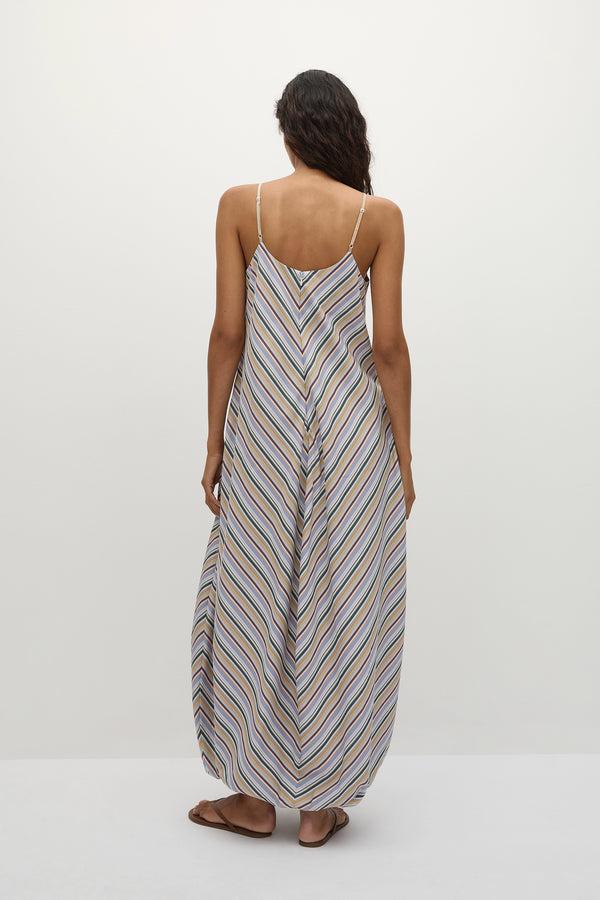 Faithfull The Brand Aniela Maxi Dress Sifnos Stripe