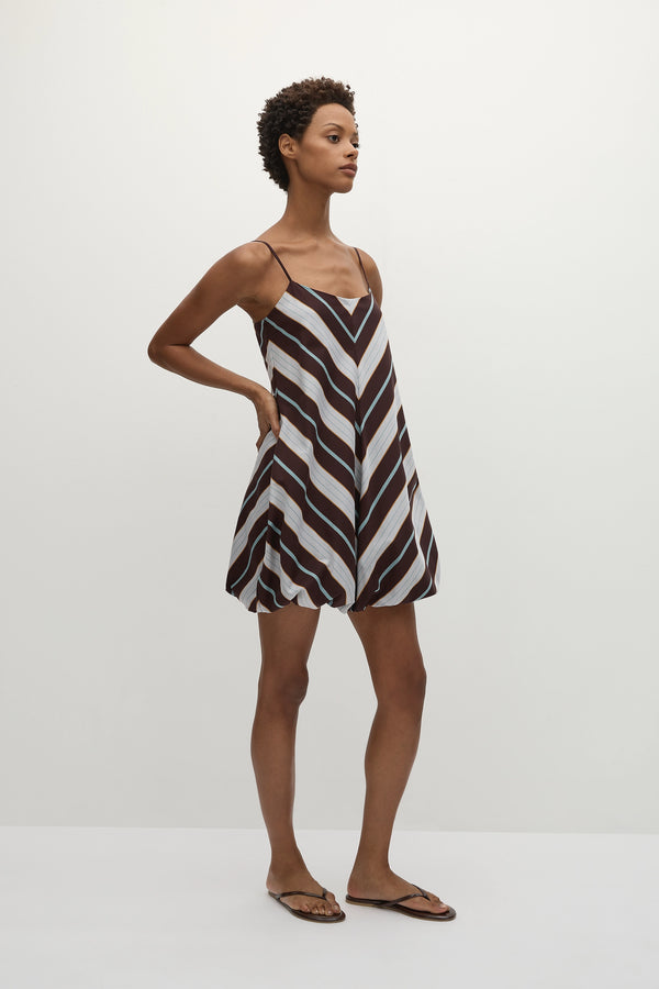 Faithfull The Brand Aniela Mini Dress Athens Stripe