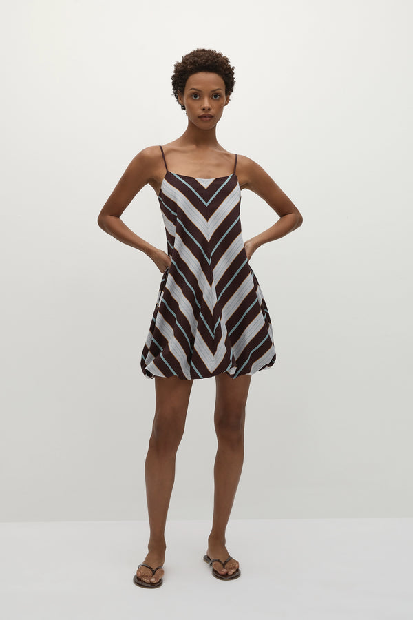 faithfull the brand Aniela Mini Dress Athens Stripe