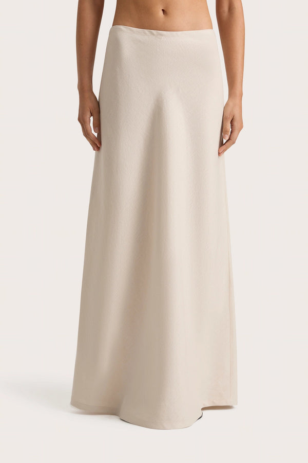 Faithfull The Brand Antibes Maxi Skirt Sand - Final Sale