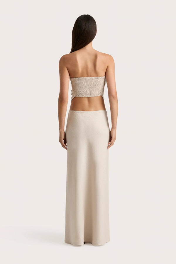 Faithfull The Brand Antibes Maxi Skirt Sand - Final Sale