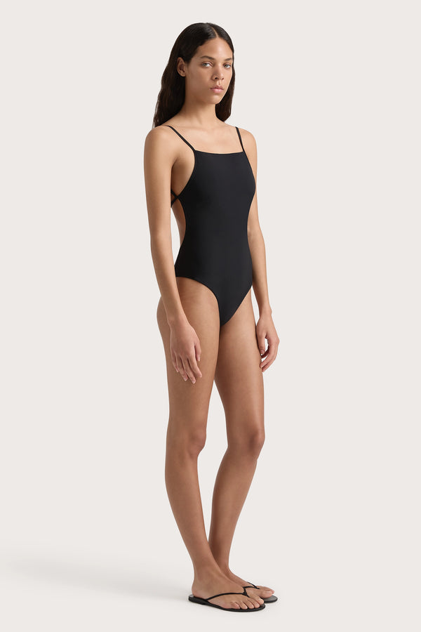 Faithfull The Brand Atika One Piece Black - Final Sale