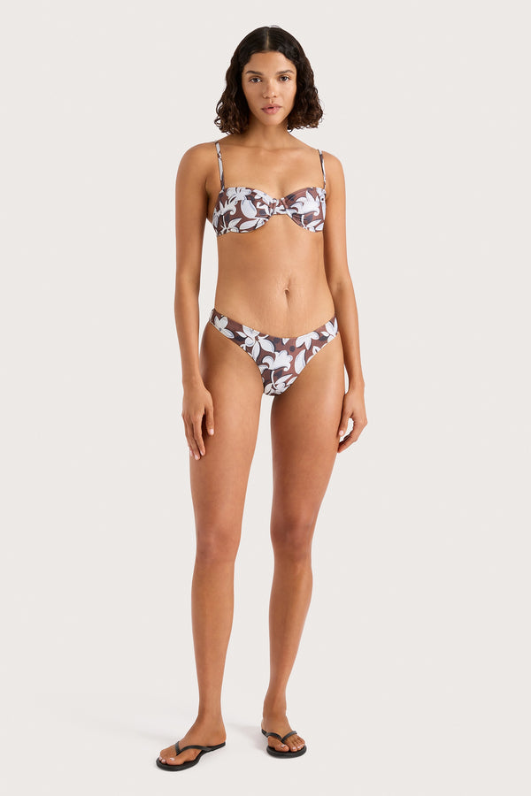 faithfull the brand Bebe Bikini Bottom Plumeria - Final Sale