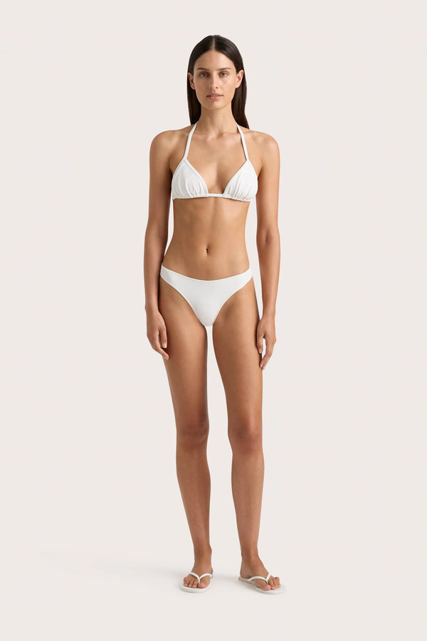 faithfull the brand Bebe Bikini Bottom White - Final Sale