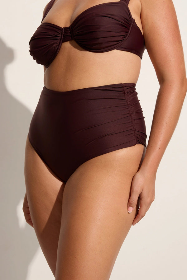 Faithfull The Brand Bianca Bikini Bottoms Soil - Final Sale