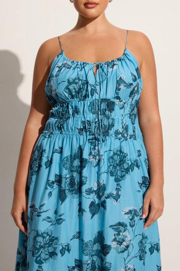 faithfull the brand Carinna Midi Dress Cierra Floral - Final Sale