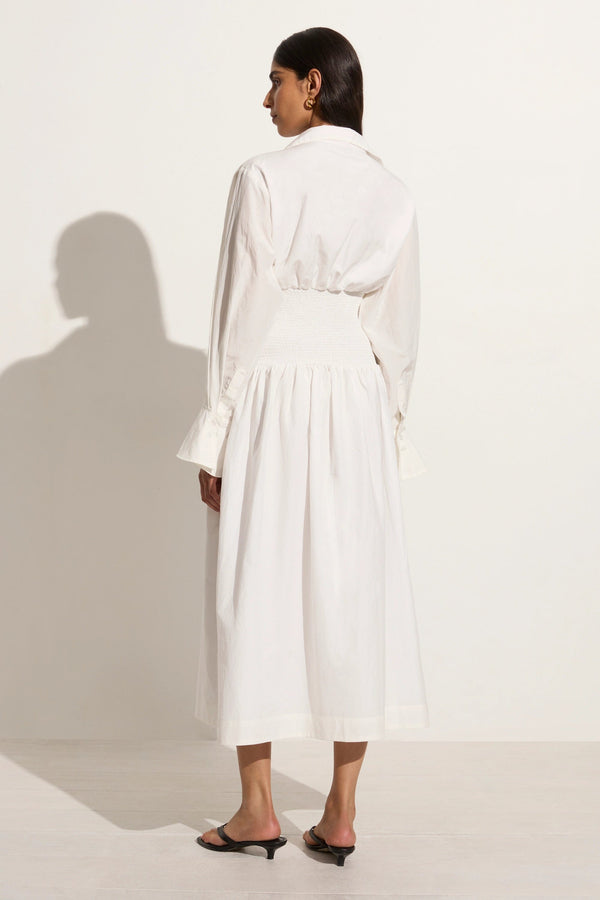 Faithfull The Brand Cervo Midi Dress White - Final Sale