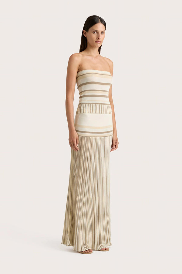 Faithfull The Brand Citara Strapless Top White - Final Sale