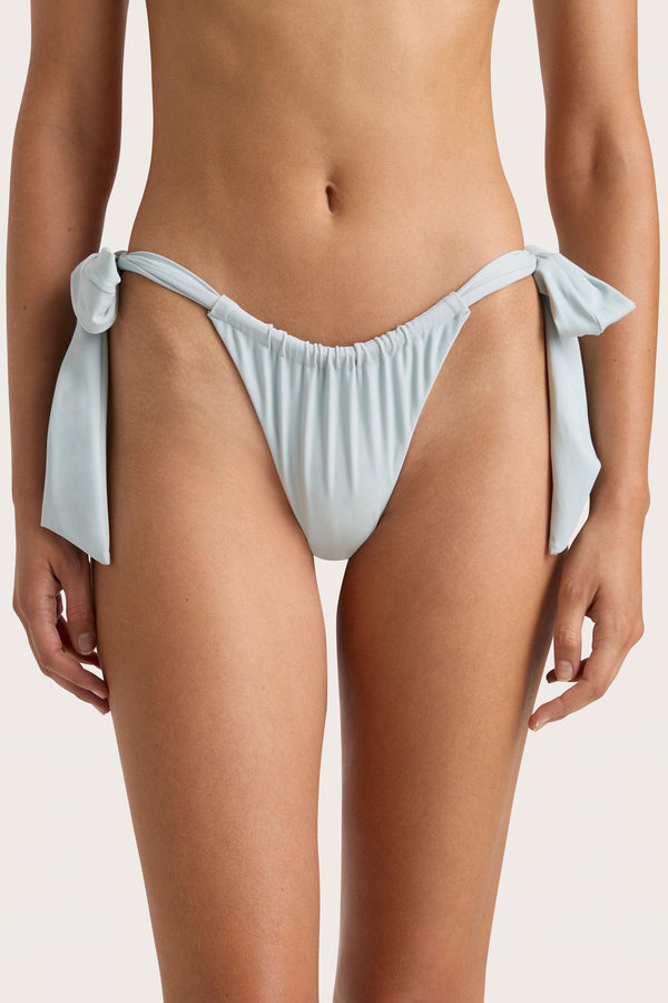 Faithfull The Brand Costa Bikini Bottoms Sky Blue - Final Sale