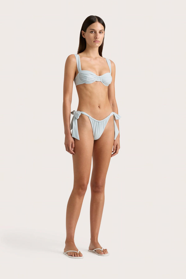 Faithfull The Brand Costa Bikini Bottoms Sky Blue - Final Sale