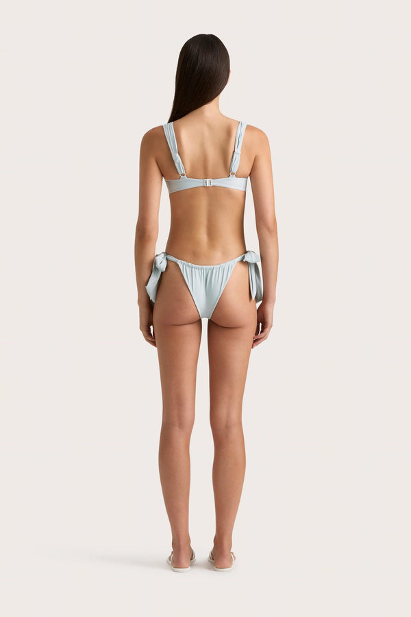 Faithfull The Brand Costa Bikini Bottoms Sky Blue - Final Sale