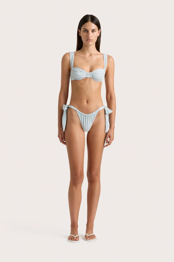 faithfull the brand Costa Bikini Bottoms Sky Blue - Final Sale