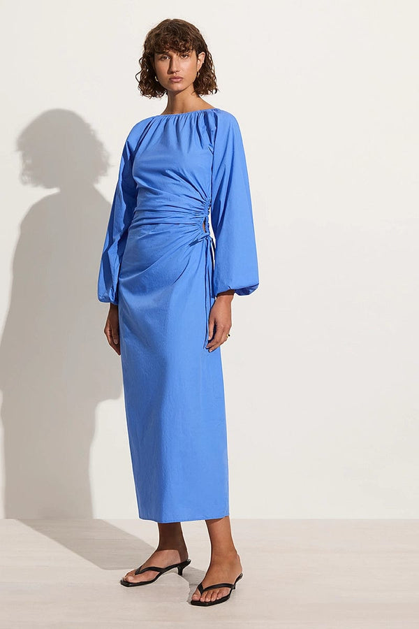 Faithfull The Brand De Deus Midi Dress Oceania - Final Sale