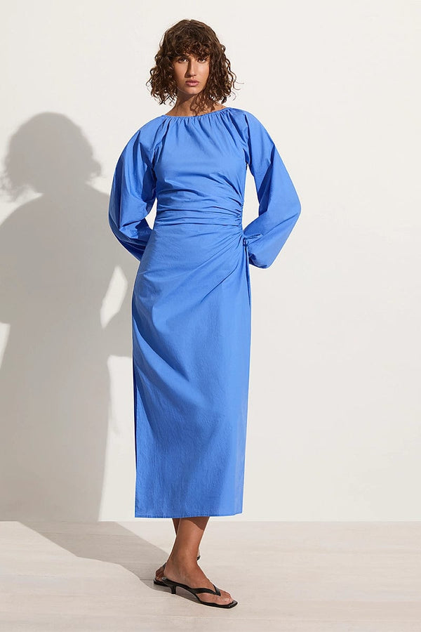 Faithfull The Brand De Deus Midi Dress Oceania - Final Sale