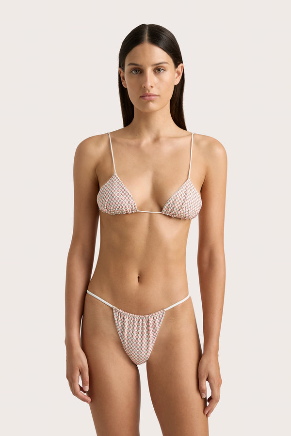 Faithfull The Brand Elea Bikini Bottom Oliander Blush - Final Sale