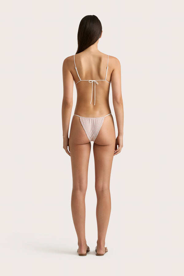 Faithfull The Brand Elea Bikini Bottom Oliander Blush - Final Sale