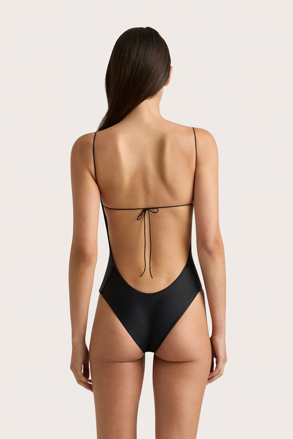 Faithfull The Brand Elea One Piece Black - Final Sale
