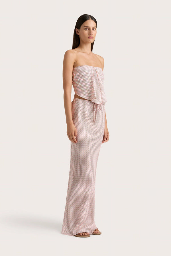 Faithfull The Brand Emalee Top Oliander Blush - Final Sale