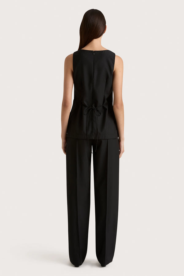 Faithfull The Brand Emilie Trouser Black - Final Sale