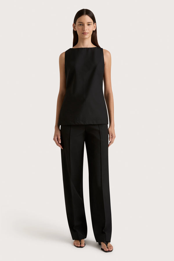faithfull the brand Emilie Trouser Black - Final Sale