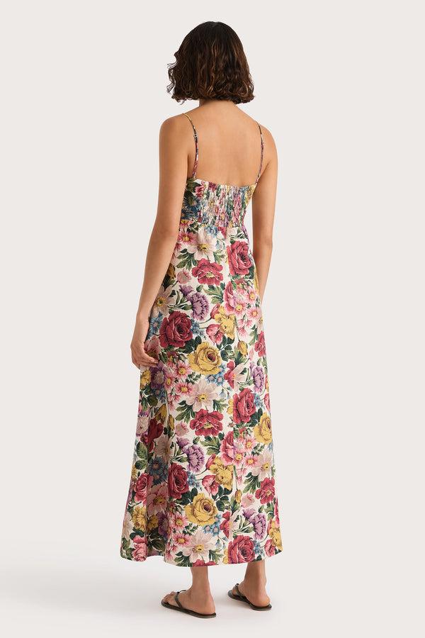 Faithfull The Brand Eugenie Midi Dress Colette Floral Multi