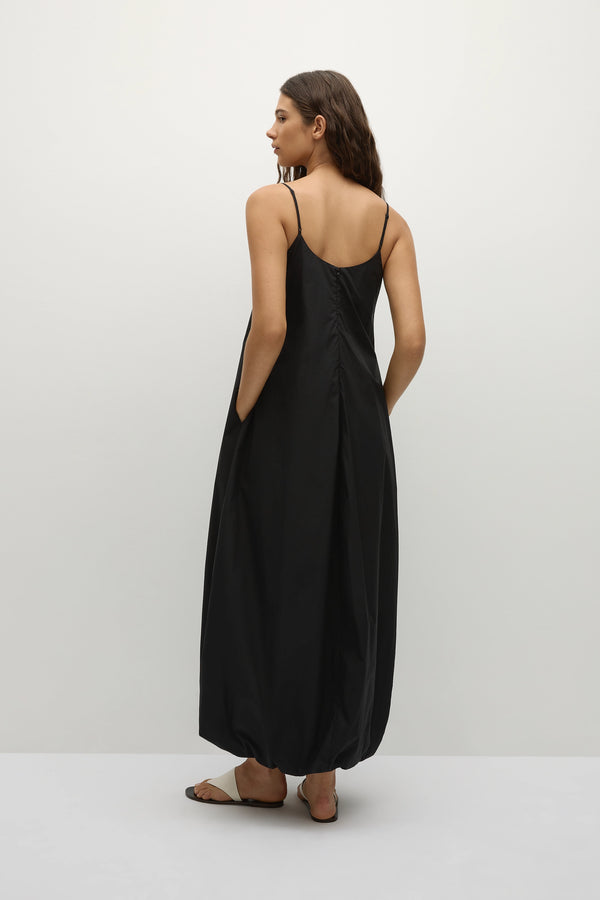 Faithfull The Brand Aniela Maxi Dress Black