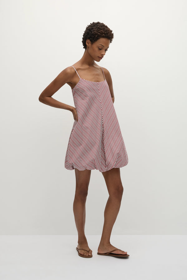 Faithfull The Brand Aniela Mini Dress Clare Stripe