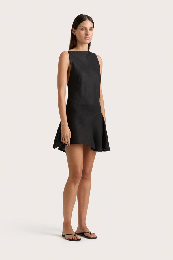 Faithfull The Brand Antibes Top Black - Final Sale