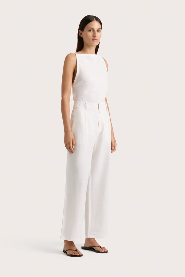 Faithfull The Brand Antibes Top White - Final Sale