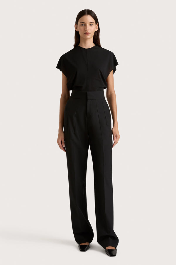 faithfull the brand Brita Top Black - Final Sale