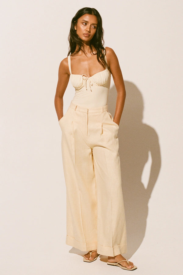 Faithfull The Brand Clove Trouser Butter