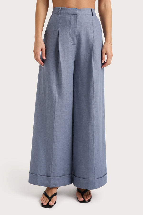 Faithfull The Brand Clove Trouser Cornflower Blue