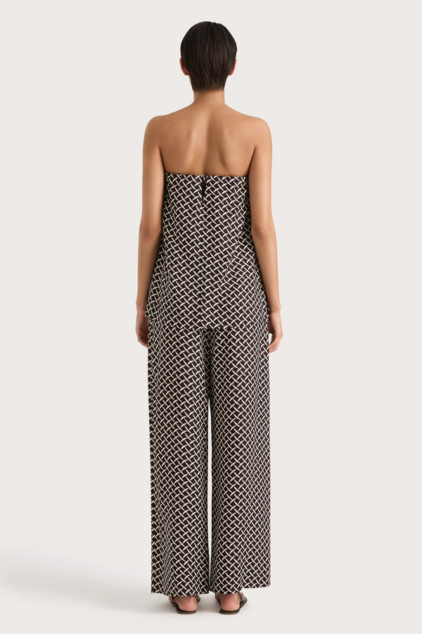 Faithfull The Brand Dalene Pant Espresso Geo