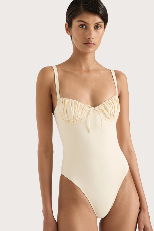 Faithfull The Brand Dinard One Piece Butter