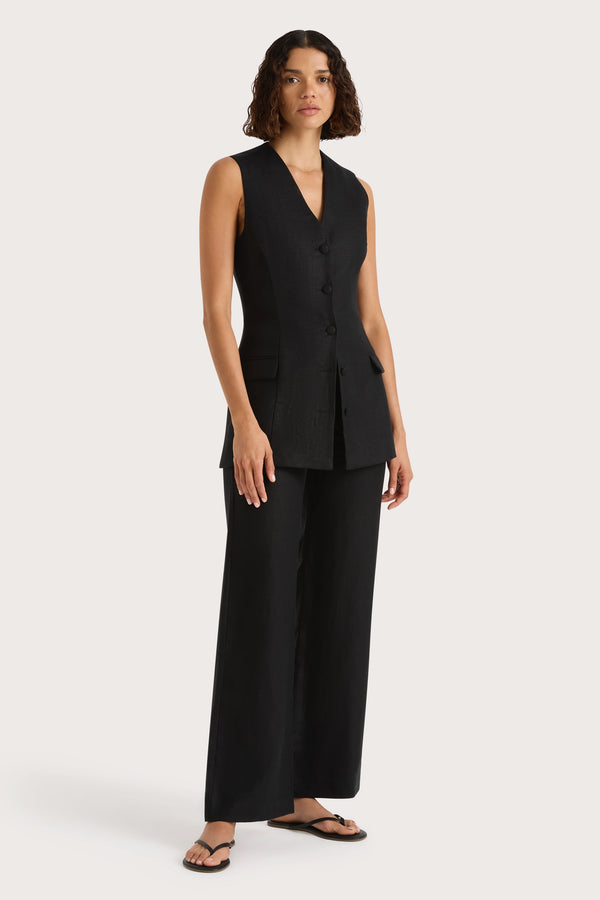 Faithfull The Brand Eloise Vest Black