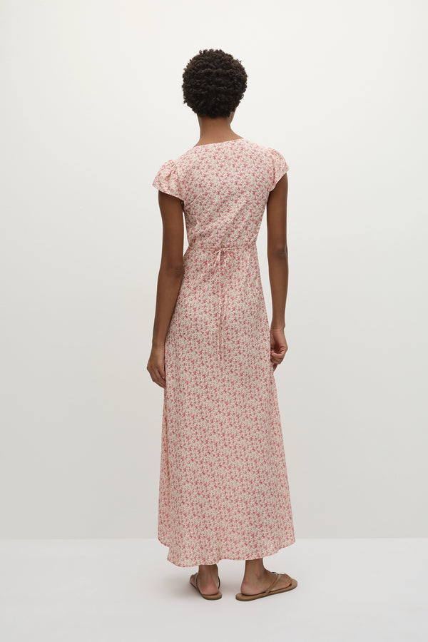 Faithfull The Brand Esson Midi Dress Sakura Floral