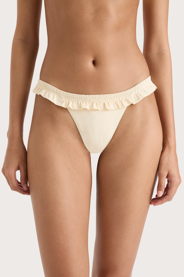 Faithfull The Brand Esterel Bikini Bottom Butter