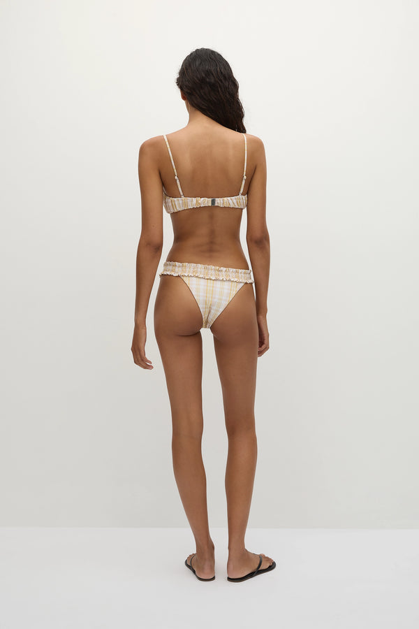 Faithfull The Brand Esterel Bikini Top Piato Check